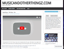 Tablet Screenshot of musicandotherthingz.com